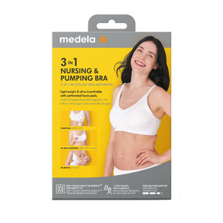 MEDELA 3-IN-1 NURSING & PUMPING BRA