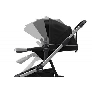 THULE SLEEK WITH CYBEX CLOUD T AND BASE T TRAVEL SYSTEM