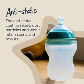 TOMMEE TIPPEE SOFT FEEL SILICONE BOTTLE 260ML 2 PACK